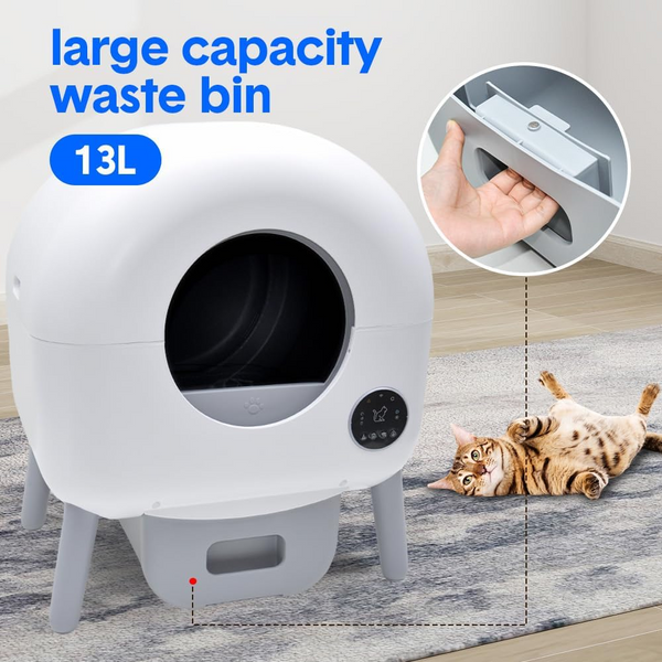 Intelligent Self-Cleaning Cat Litter Box