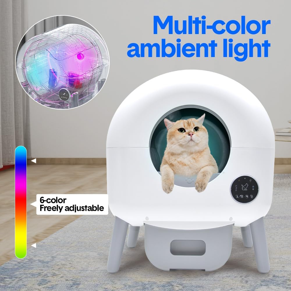 Intelligent Self-Cleaning Cat Litter Box