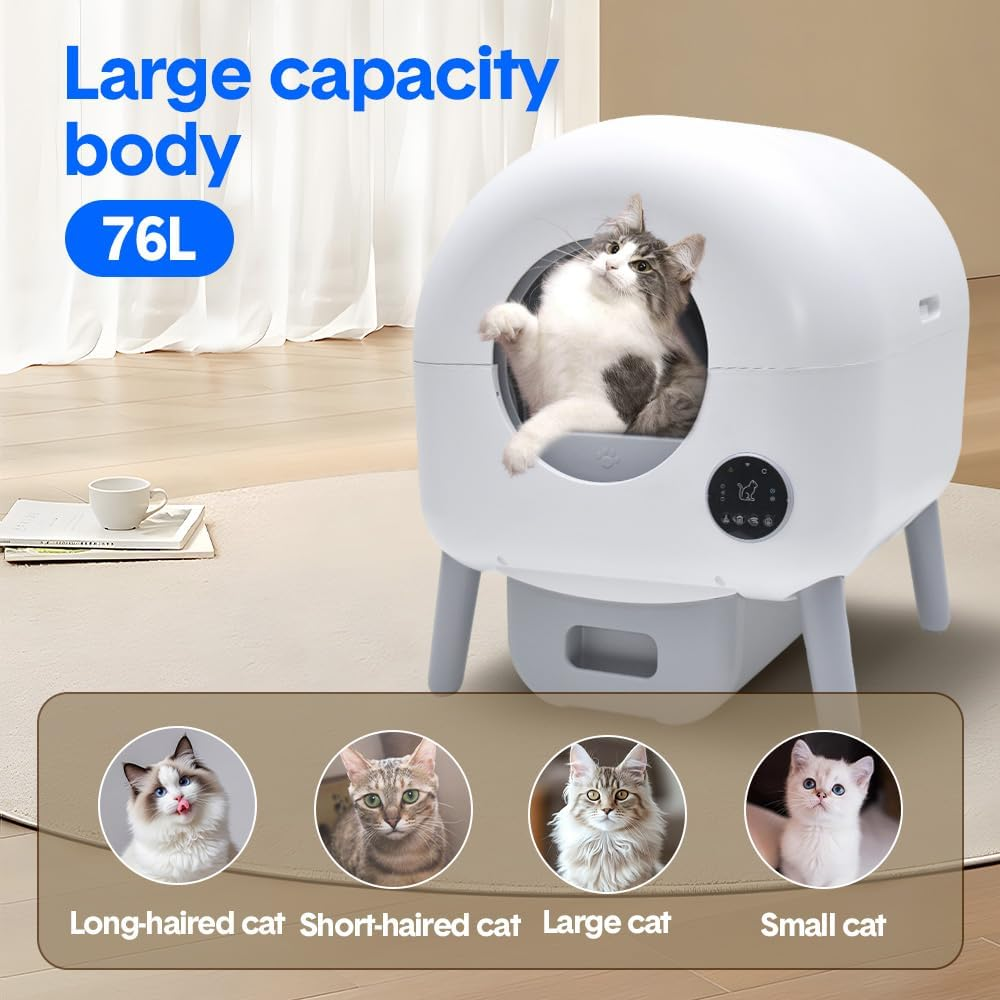 Intelligent Self-Cleaning Cat Litter Box