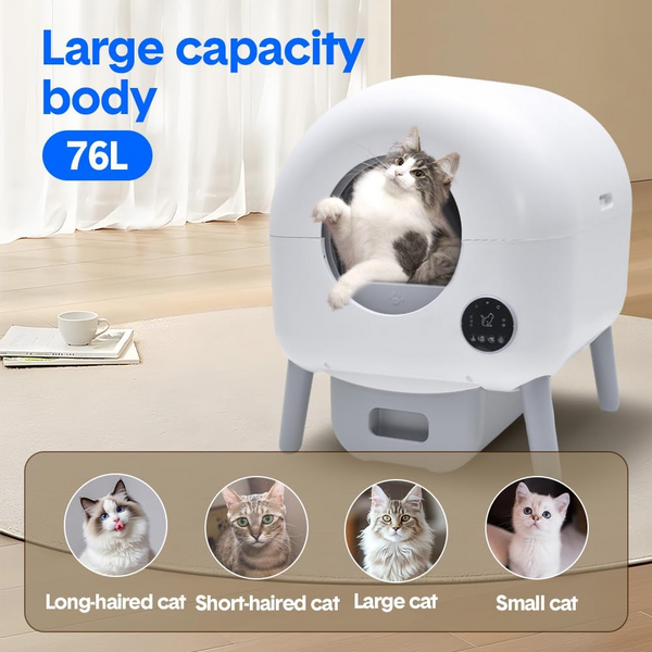 Intelligent Self-Cleaning Cat Litter Box