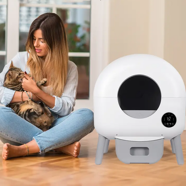 Intelligent Self-Cleaning Cat Litter Box