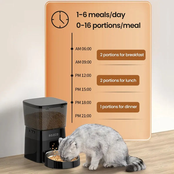 Smart Control Automatic Food Dispenser