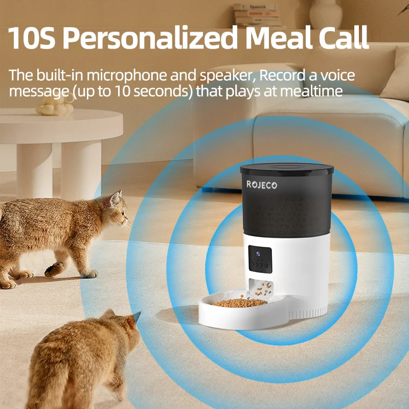 Smart Remote Feeder with Camera & Voice