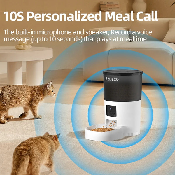Smart Remote Feeder with Camera & Voice