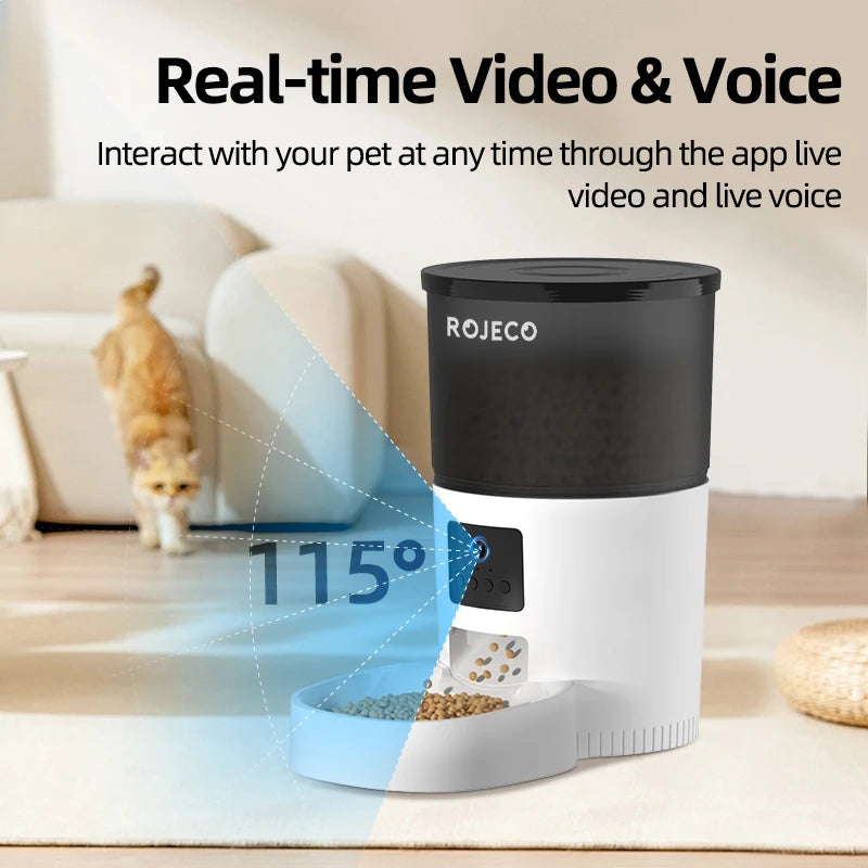 Smart Remote Feeder with Camera & Voice