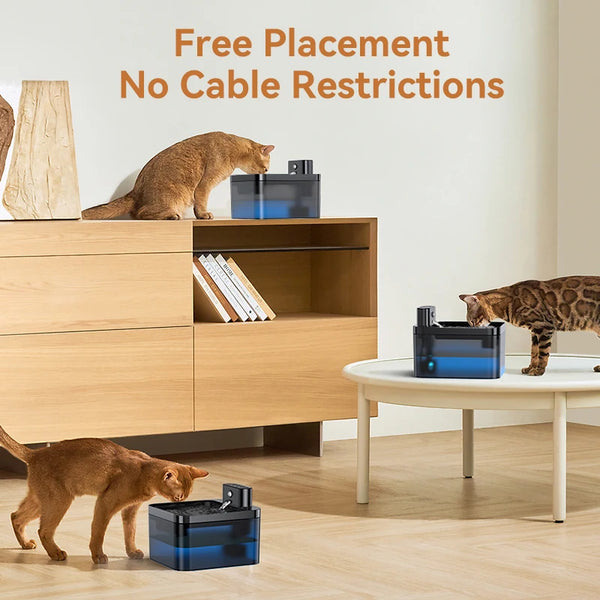 Wireless Automatic Cat Water Fountain