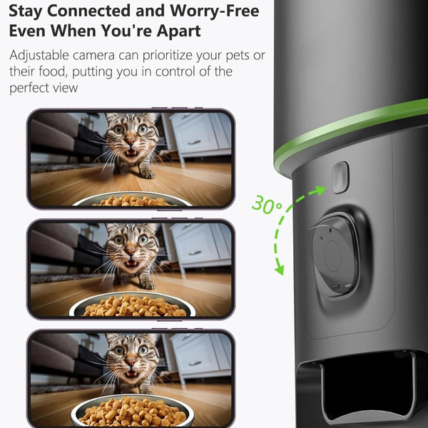 Smart Pet Feeder with WiFi Camera