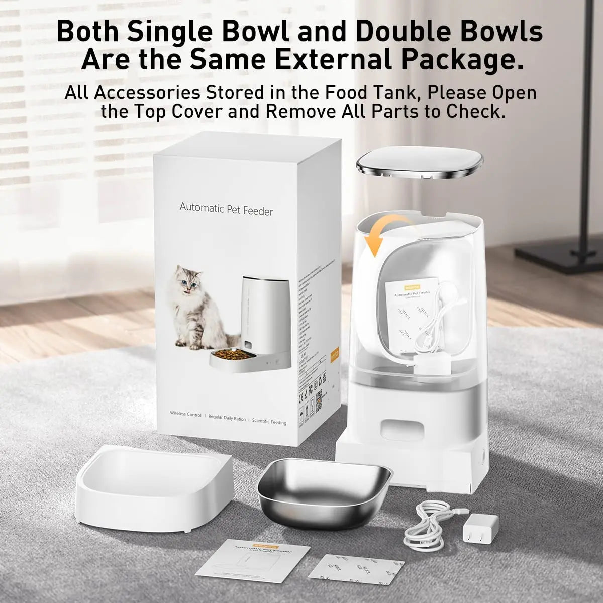 Automatic Cat Feeder with WiFi Control