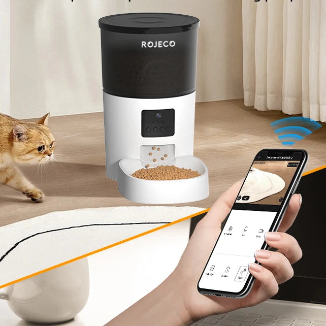 Smart Remote Feeder with Camera & Voice