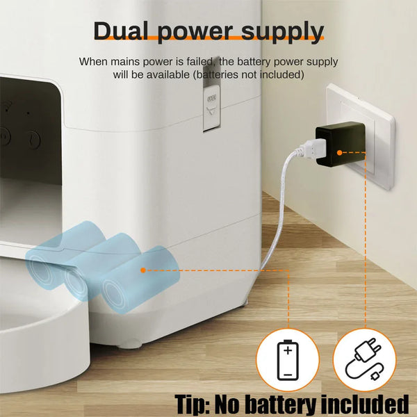 WiFi Smart Timer Food Dispenser