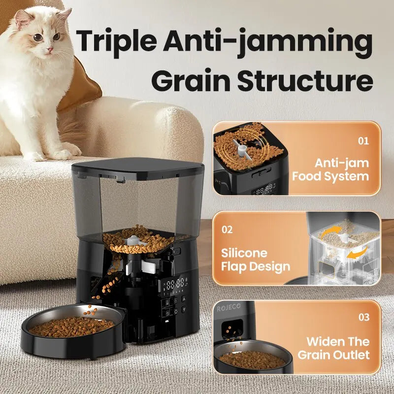 Smart Control Automatic Food Dispenser