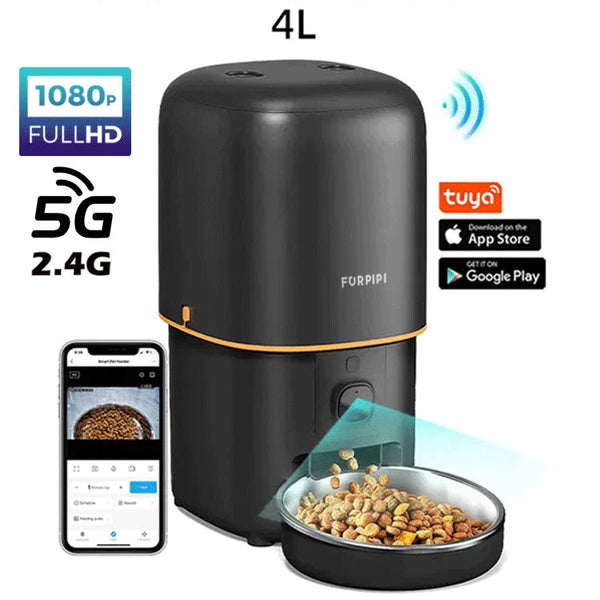 Smart Pet Feeder with WiFi Camera