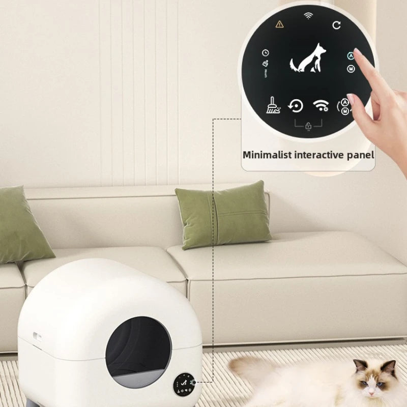 Intelligent Self-Cleaning Cat Litter Box