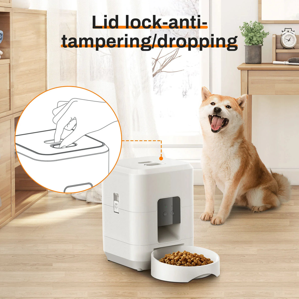 WiFi Smart Timer Food Dispenser